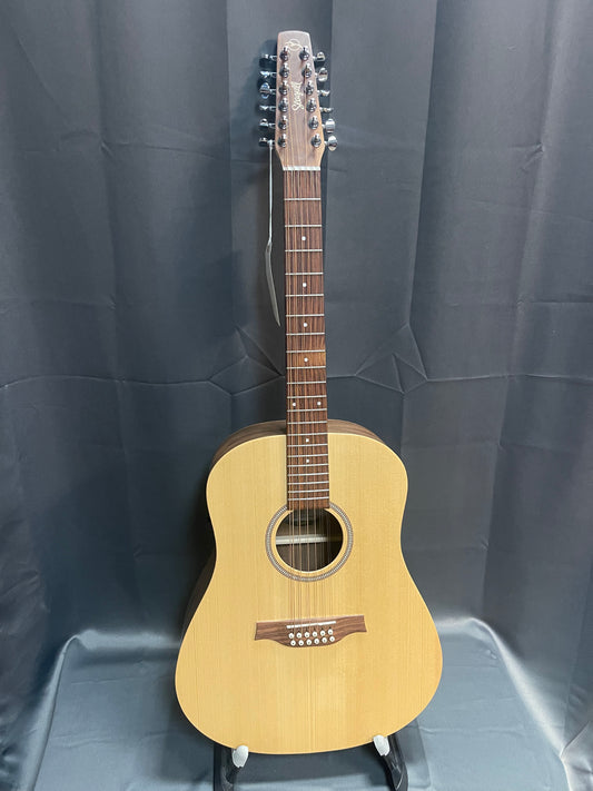 SEAGULL 12-STRING ACOUSTIC ELECTRIC GUITAR W/ GIG BAG