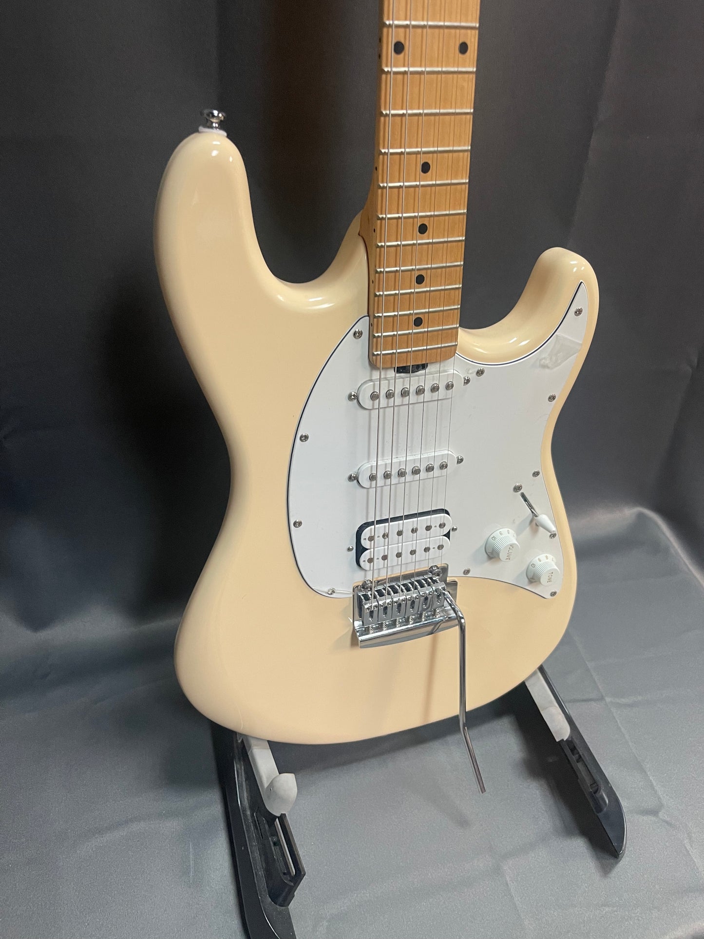 Sterling by Music Man S.U.B. Cutlass HSS Electric Guitar - Vintage Cream