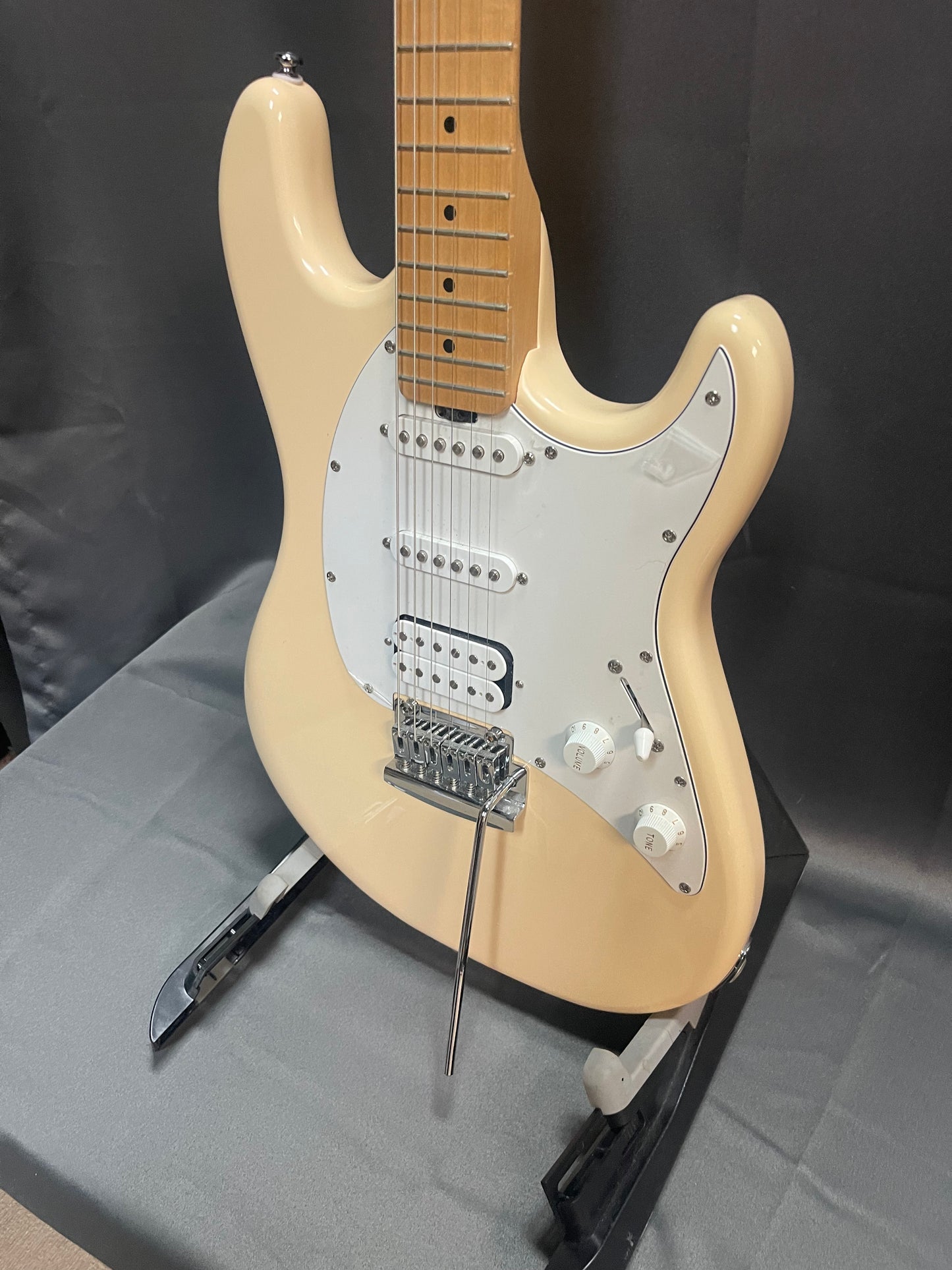 Sterling by Music Man S.U.B. Cutlass HSS Electric Guitar - Vintage Cream